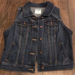 Women’s denim vest